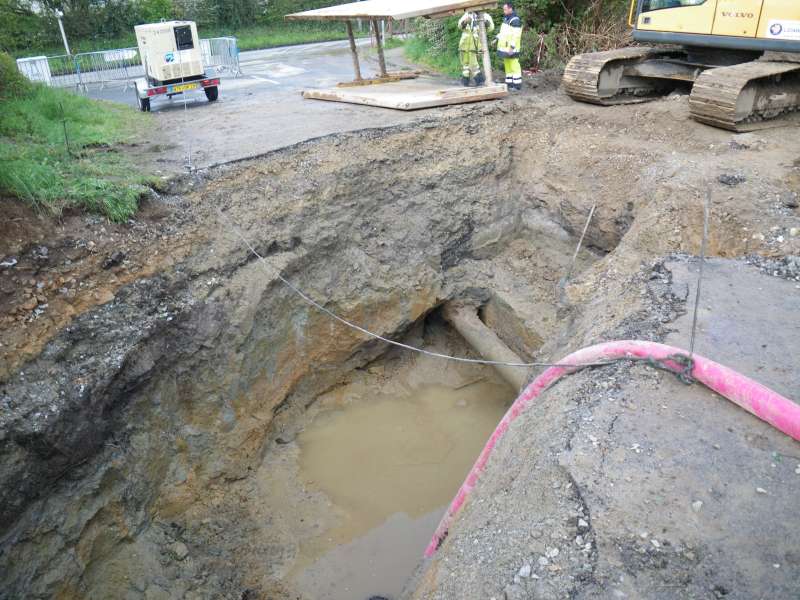 le 23 avril : Premiers coups de pelles