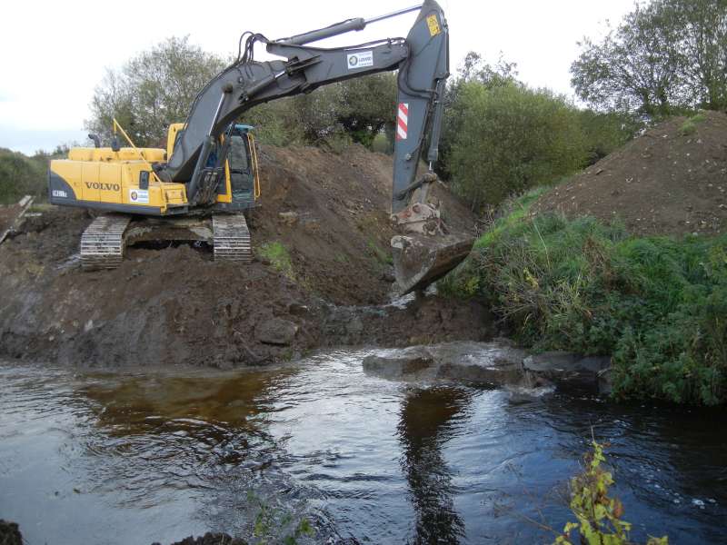 05 novembre : l'Ildut dans son nouveau lit