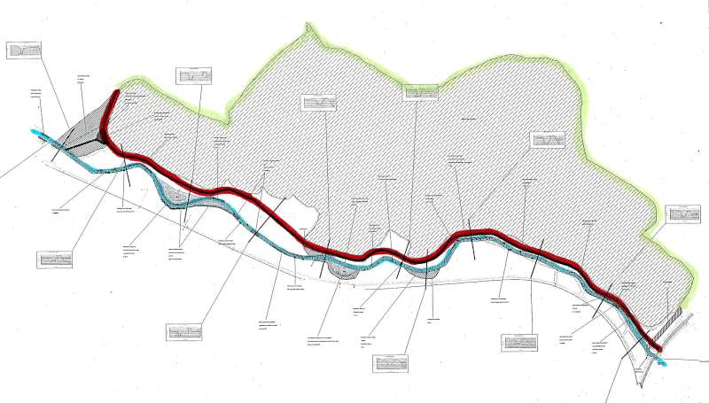 plan du projet de contournement