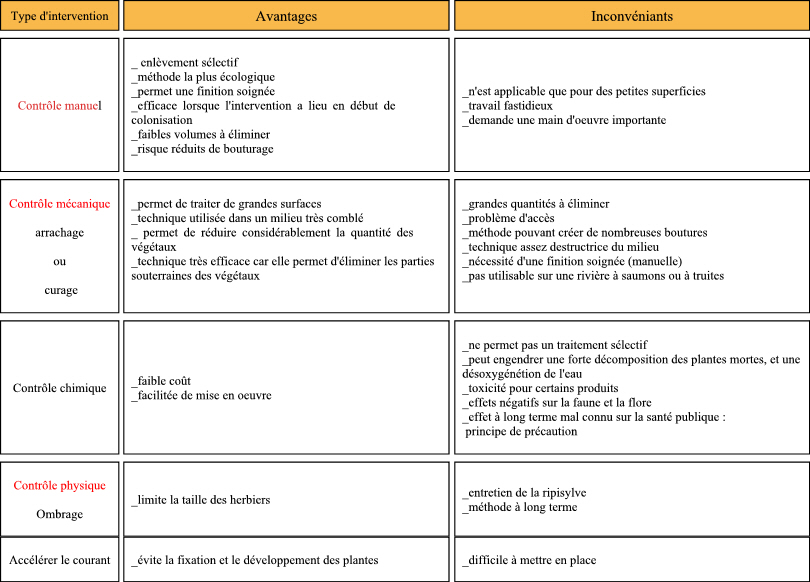 prolif�ration de la Jussie